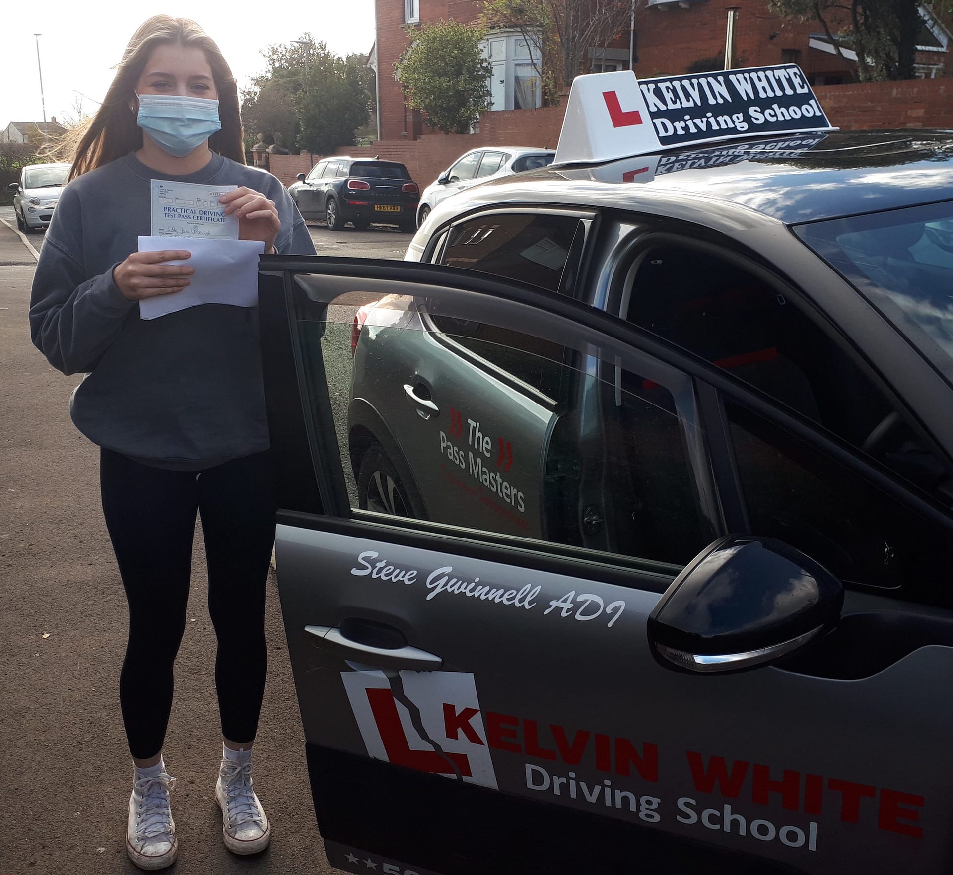 Congratulation to Raluca Bobu on her driving test pass