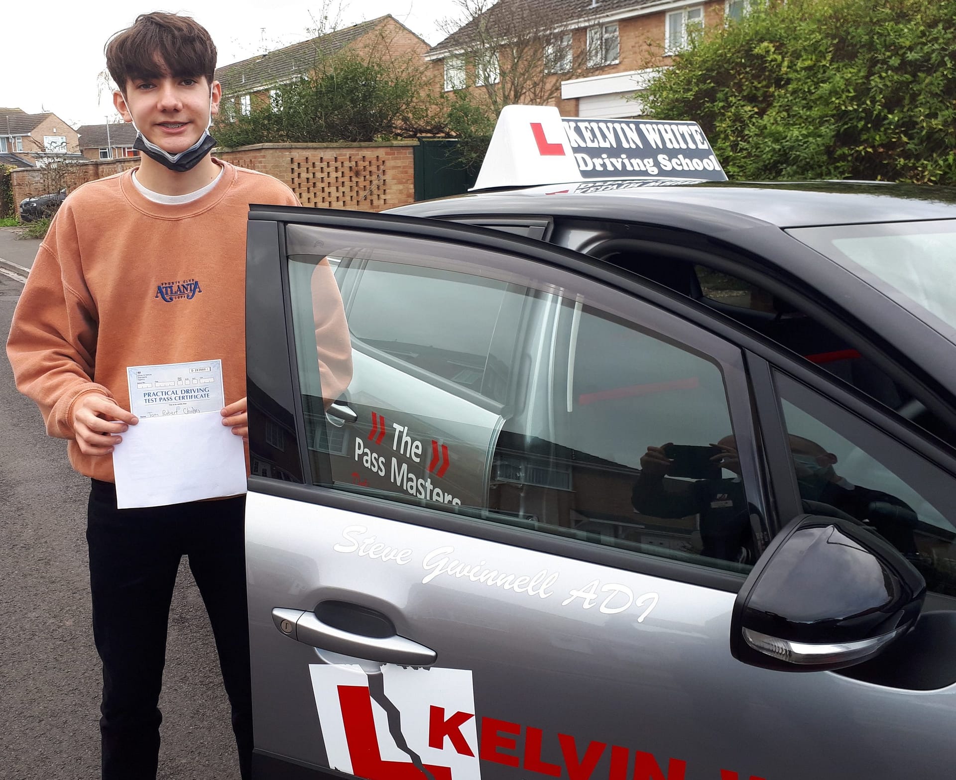 Congratulations to Josh Taylor of Bridgwater on his driving test pass.